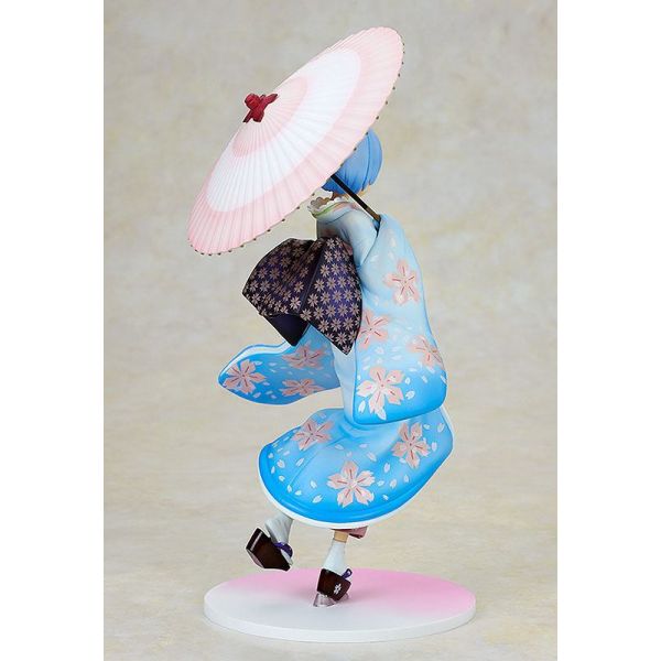 Rem Ukiyo-e Cherry Blossom Ver. - 1/8 Scale Statue (Re:ZERO Starting Life in Another World) Additional Image 3