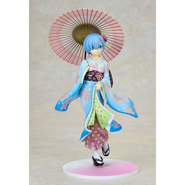 Rem Ukiyo-e Cherry Blossom Ver. - 1/8 Scale Statue (Re:ZERO Starting Life in Another World) Additional Image 4