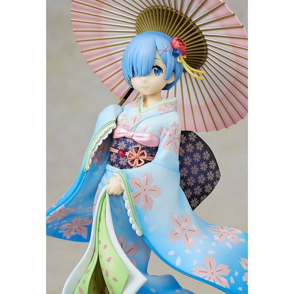 Rem Ukiyo-e Cherry Blossom Ver. - 1/8 Scale Statue (Re:ZERO Starting Life in Another World) Image