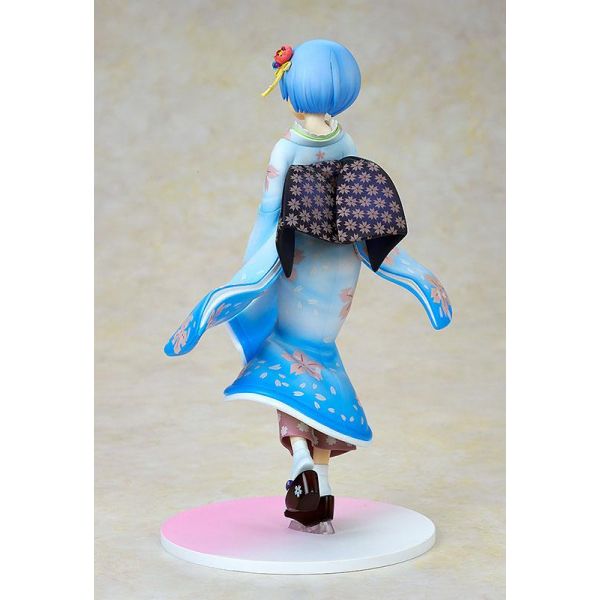 Rem Ukiyo-e Cherry Blossom Ver. - 1/8 Scale Statue (Re:ZERO Starting Life in Another World) Additional Image 8