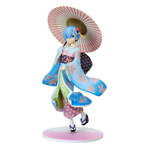 Rem Ukiyo-e Cherry Blossom Ver. - 1/8 Scale Statue (Re:ZERO Starting Life in Another World) Image