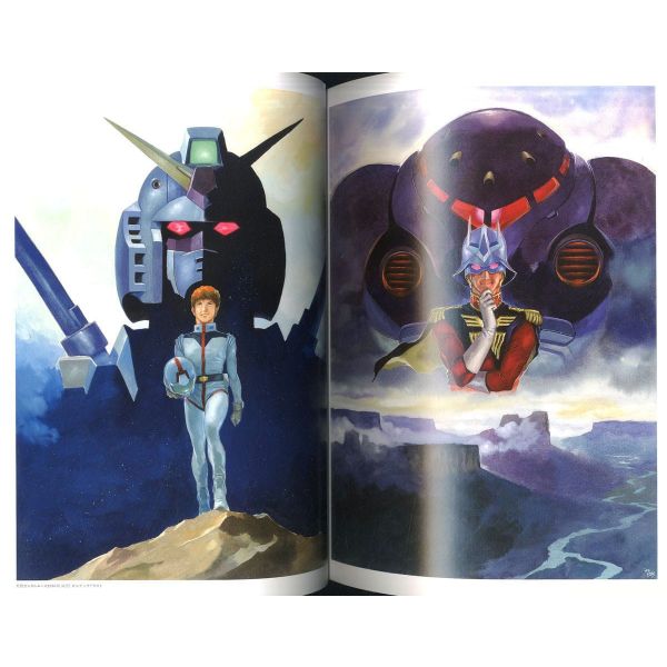 Yoshikazu Yasuhiko Mobile Suit Gundam The Origin Exhibition Art Book Additional Image 2