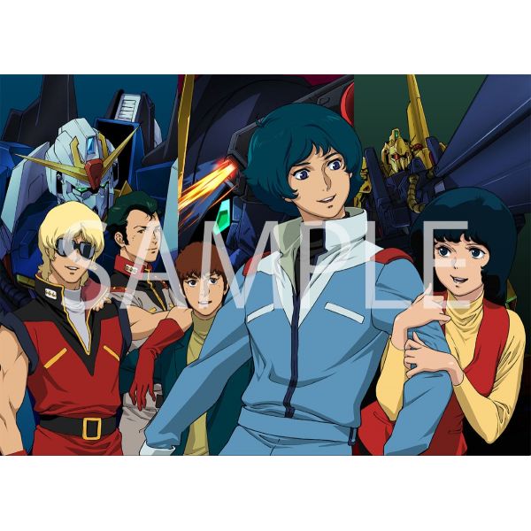 Mobile Suit Zeta Gundam A New Translation Original Illustrations Artbook Boxset Additional Image 1