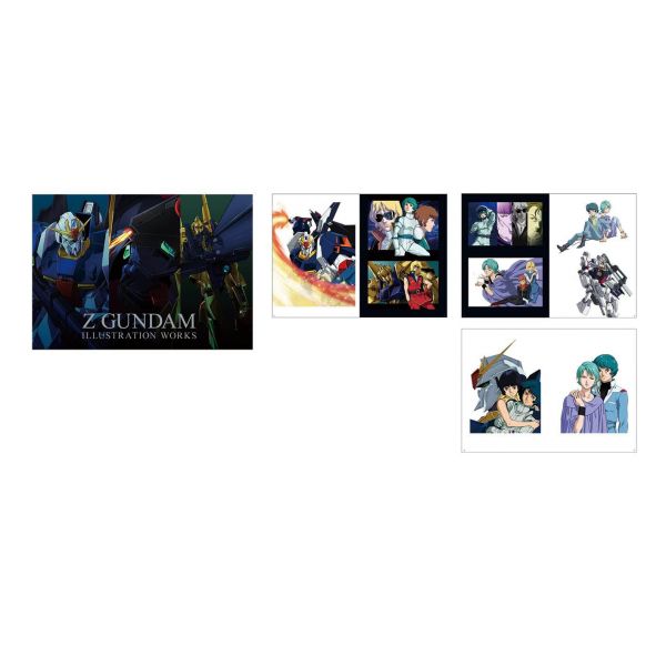 Mobile Suit Zeta Gundam A New Translation Original Illustrations Artbook Boxset Additional Image 6
