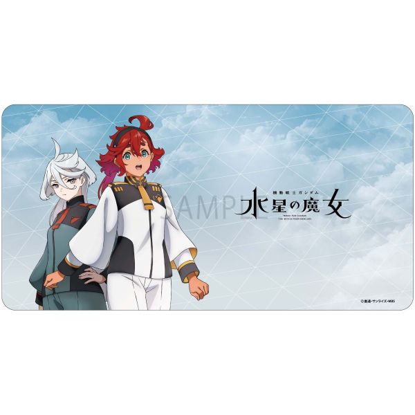 The Witch from Mercury Large Desk Mat 60cm x 30cm (Suletta & Miorine Ver.) Image