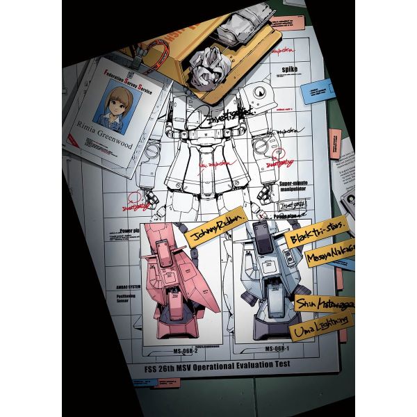 Mobile Suit Gundam MSV-R The Return of Johnny Ridden MATERIAL-Z Vol. 26 (Japanese Version) Image