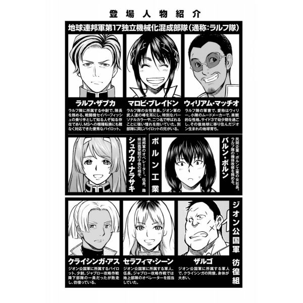 Mobile Suits Gundam Red Giant 03rd MS Team Vol. 3 (Japanese Version) Additional Image 2