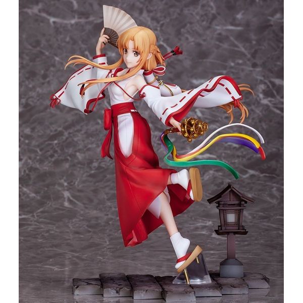 Asuna Miko Ver. - 1/7 Scale PVC Statue (Sword Art Online Alicization War of Underworld) Image