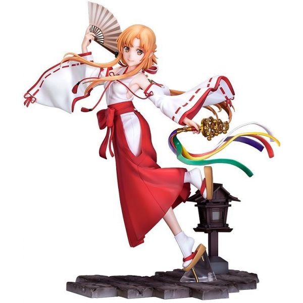 Asuna Miko Ver. - 1/7 Scale PVC Statue (Sword Art Online Alicization War of Underworld) Image