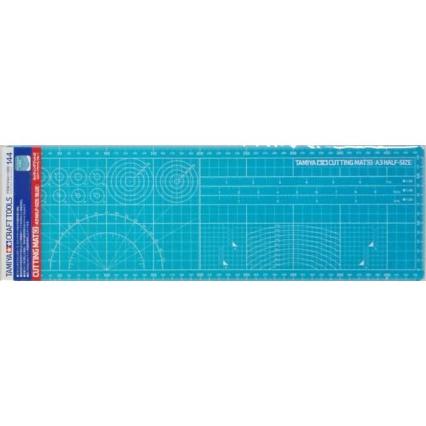 Tamiya Cutting Mat Alpha A3 Half Height Size (Blue) Kikatek UK