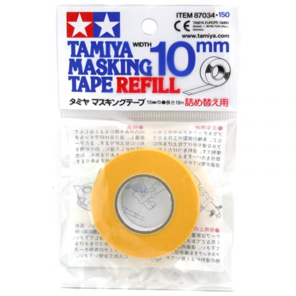 Tamiya Masking Tape 10mm Width (18m Length) Refill Image