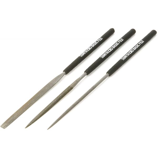 Tamiya Basic File Set (Smooth Double Cut) Main Image