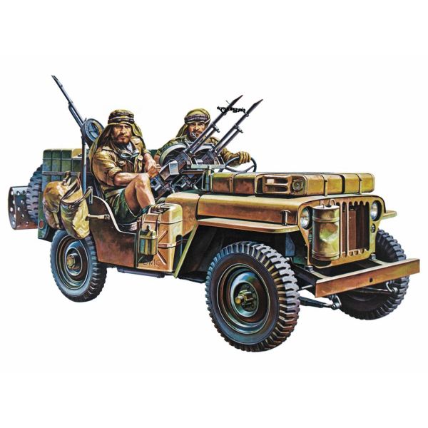 British SAS Commando Jeep Main Image