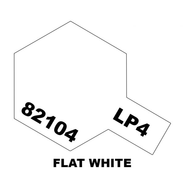 Tamiya LP-4 Flat White Additional Image 1