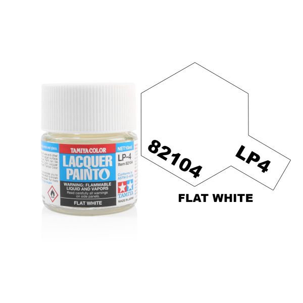Tamiya LP-4 Flat White Main Image