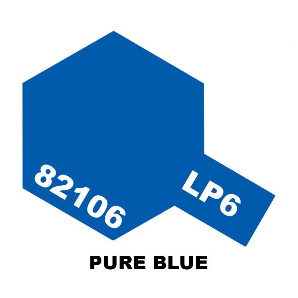 Tamiya LP-6 Pure Blue Additional Image 1