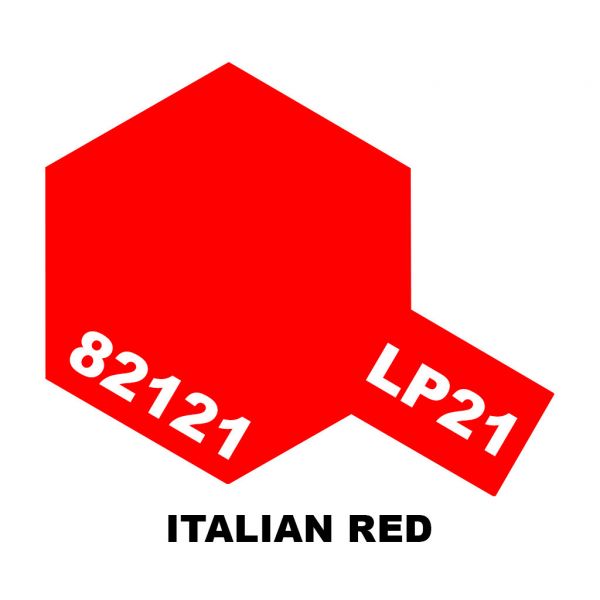 Tamiya LP-21 Italian Red Additional Image 1