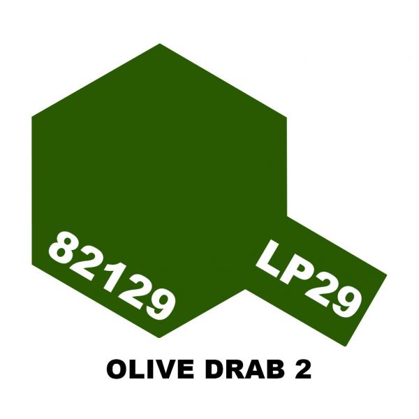Tamiya LP-29 Olive Drab 2 Additional Image 1