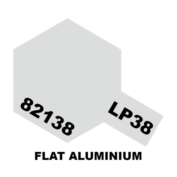 Tamiya LP-38 Flat Aluminium Additional Image 1
