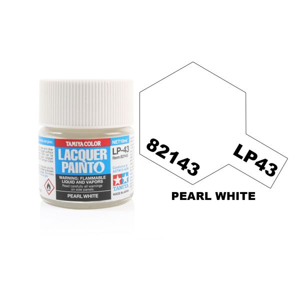 Tamiya LP-43 Pearl White Main Image