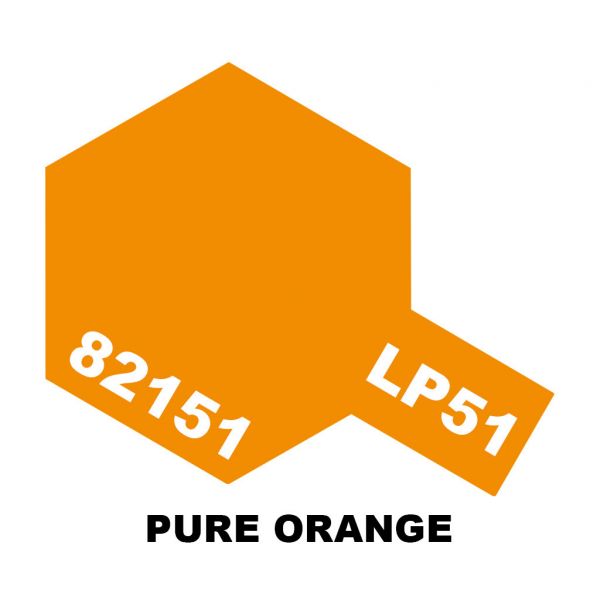 Tamiya LP-51 Pure Orange Additional Image 1