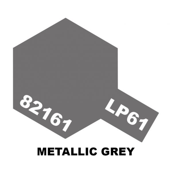 Tamiya LP-61 Metallic Grey Additional Image 1