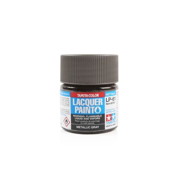 Tamiya LP-61 Metallic Grey Additional Image 2