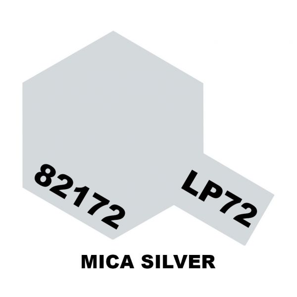 Tamiya LP-72 Mica Silver Additional Image 1