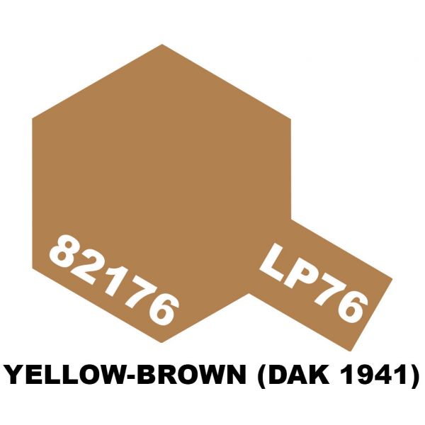 Tamiya LP-76 Yellow-Brown (DAK 1941) Additional Image 1