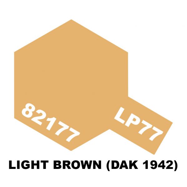 Tamiya LP-77 Light Brown (DAK 1942) Additional Image 1