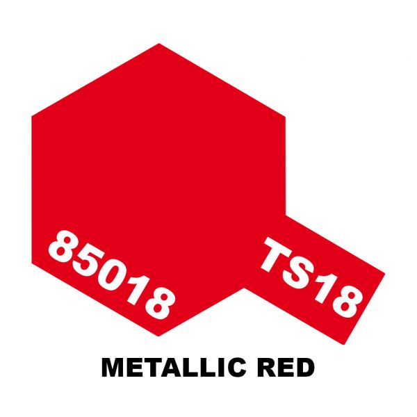 Tamiya TS-18 Metallic Red Additional Image 1