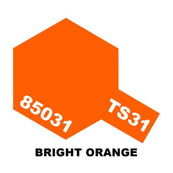 Tamiya TS-31 Bright Orange Additional Image 1