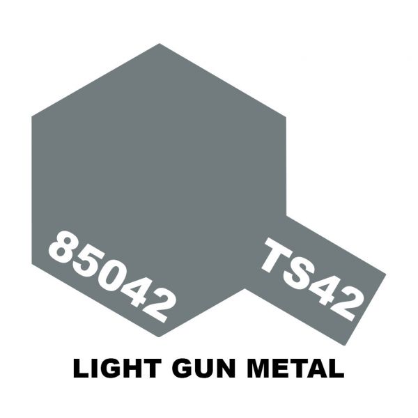 Tamiya TS-42 Light Gun Metal Additional Image 1