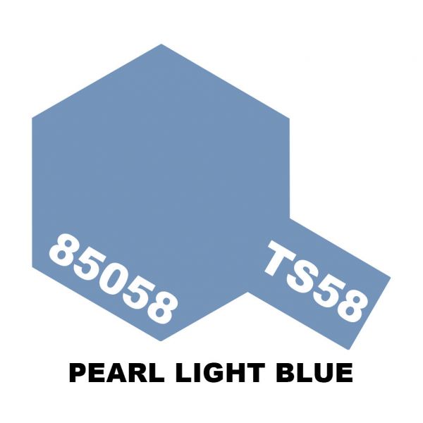 Tamiya TS-58 Pearl Light Blue Additional Image 1