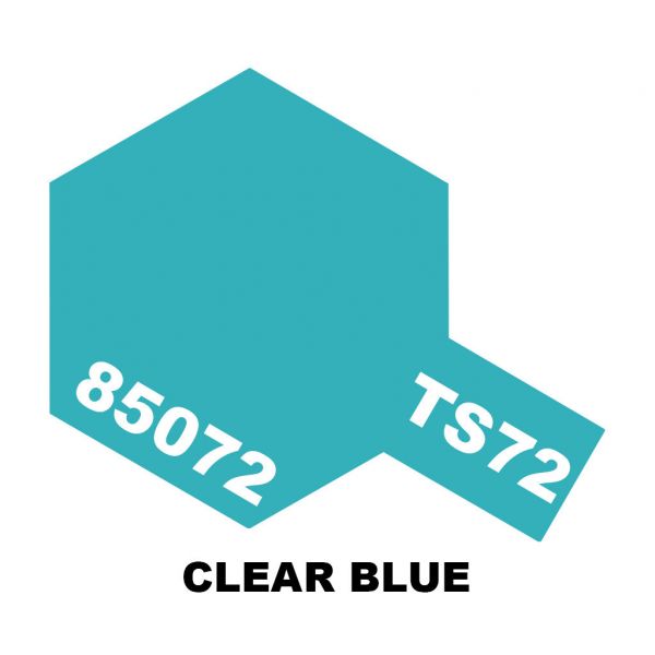 Tamiya TS-72 Clear Blue Additional Image 1