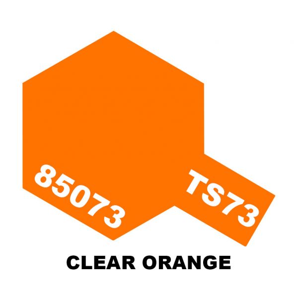Tamiya TS-73 Clear Orange Additional Image 1
