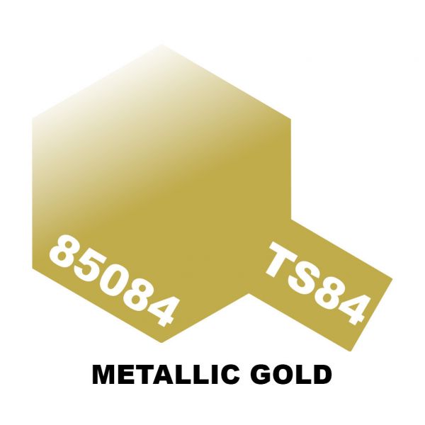 Tamiya TS-84 Metallic Gold Additional Image 1
