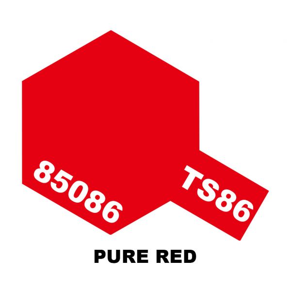 Tamiya TS-86 Pure Red Additional Image 1