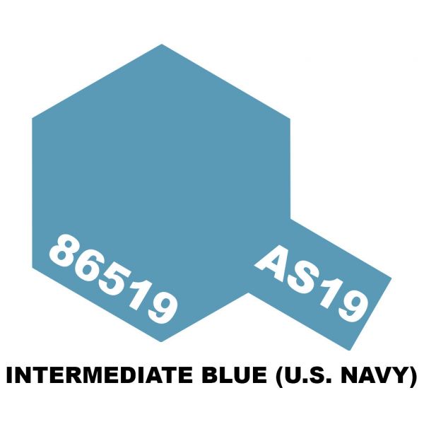 Tamiya AS-19 Intermediate Blue (U.S. Navy) Additional Image 1