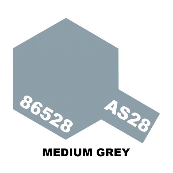 Tamiya AS-28 Medium Grey Additional Image 1