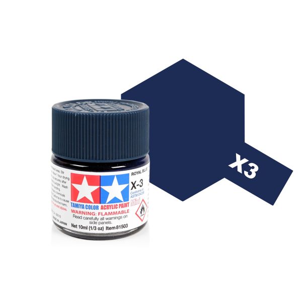 View Tamiya X/XF Paints (Water-soluble Acrylic) page