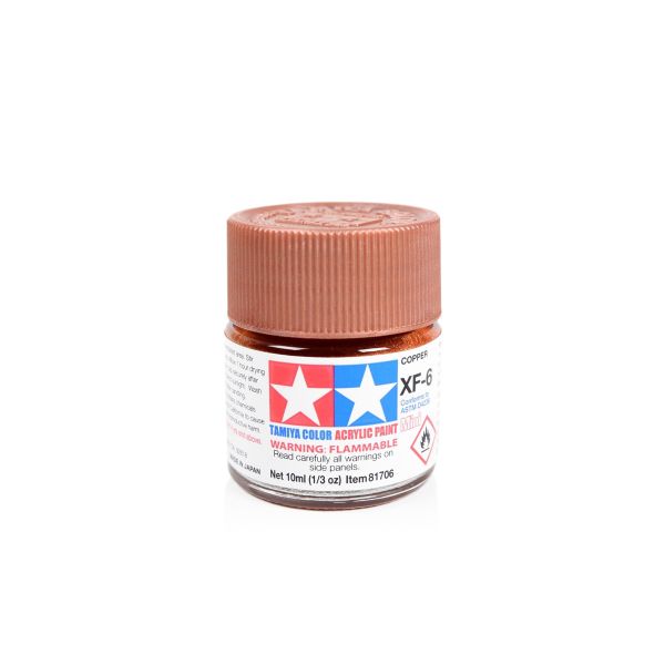 Tamiya Acrylic Mini XF-6 Copper Additional Image 1
