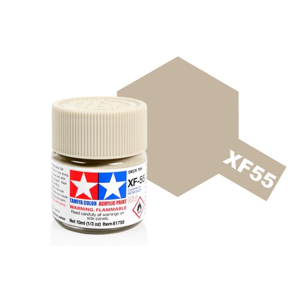 View Tamiya X/XF Paints (Water-soluble Acrylic) page