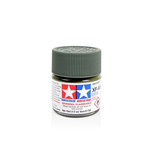 Tamiya Acrylic Mini XF-65 Field Grey Additional Image 1