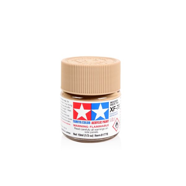 Tamiya Acrylic Mini XF-78 Wooden Deck Tan Additional Image 1