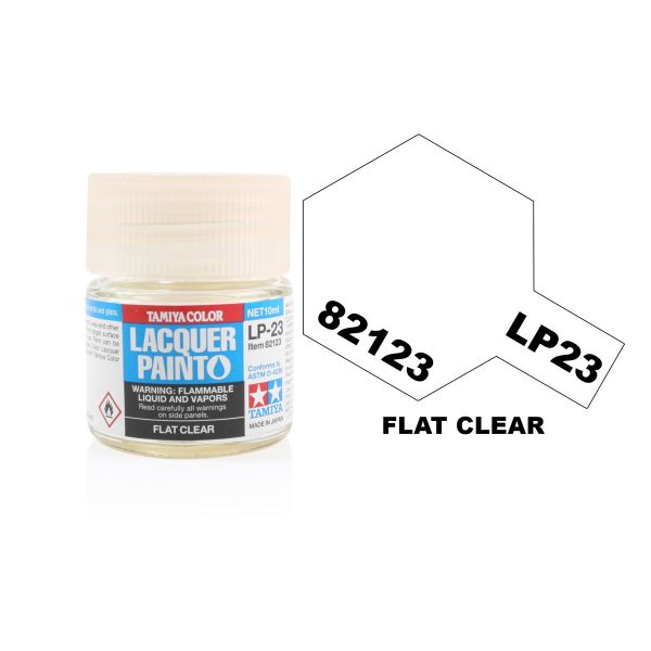 Tamiya LP-23 Flat Clear Main Image