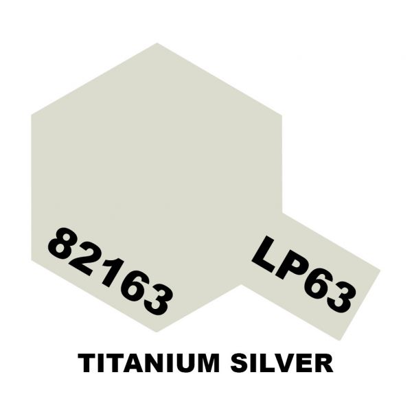 Tamiya LP-63 Titanium Silver Additional Image 1