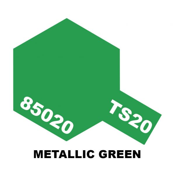 Tamiya TS-20 Metallic Green Additional Image 1