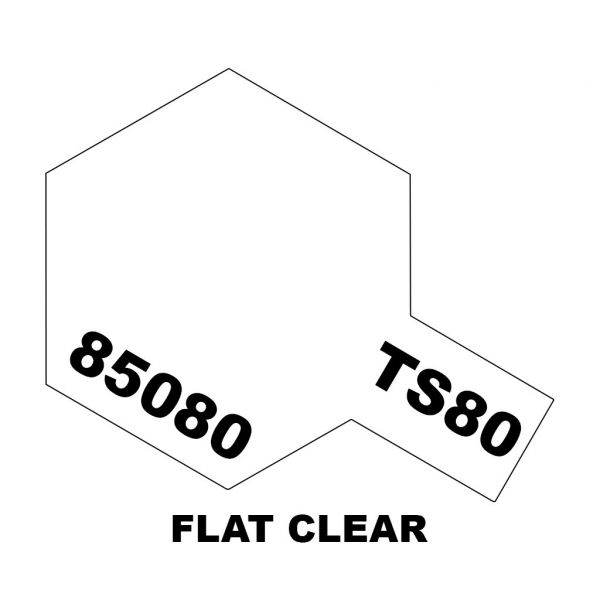 Tamiya TS-80 Flat Clear Additional Image 1