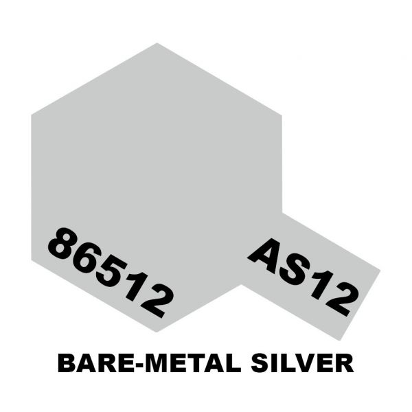 Tamiya AS-12 Bare-Metal Silver Additional Image 1